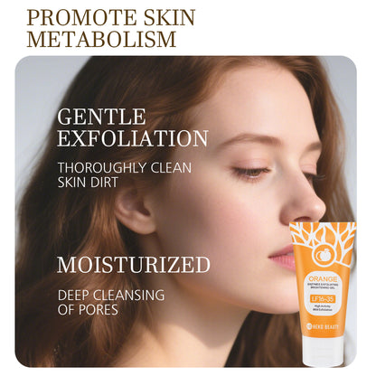 Orange Exfoliating and Brightening Skin Gel