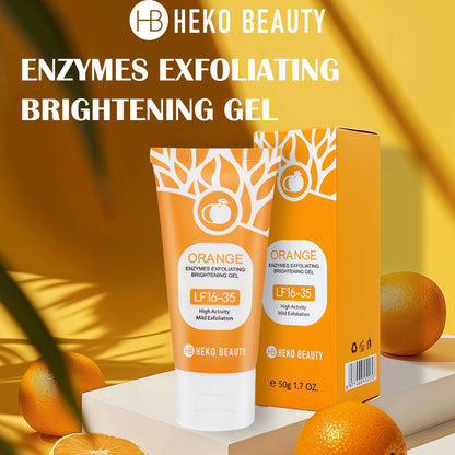 Orange Exfoliating and Brightening Skin Gel