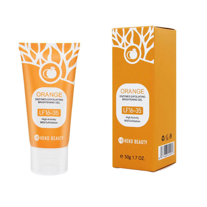 Orange Exfoliating and Brightening Skin Gel